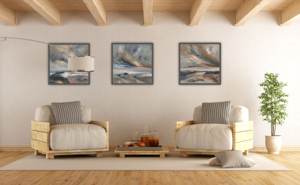 Tide Original Painting 20x20 Inch - Image 15