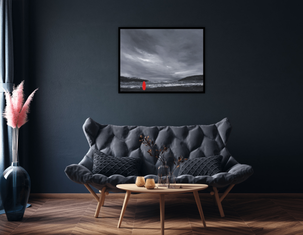 The Last Wave Original Painting 18x24 Inch - Image 8