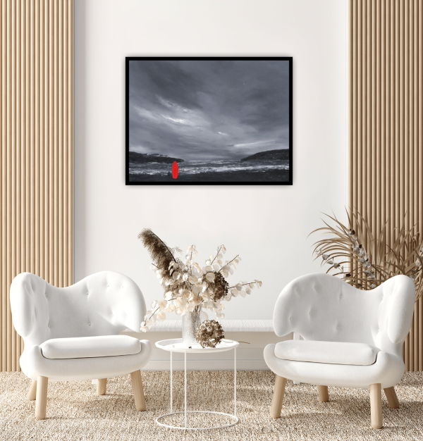 The Last Wave Original Painting 18x24 Inch - Image 7