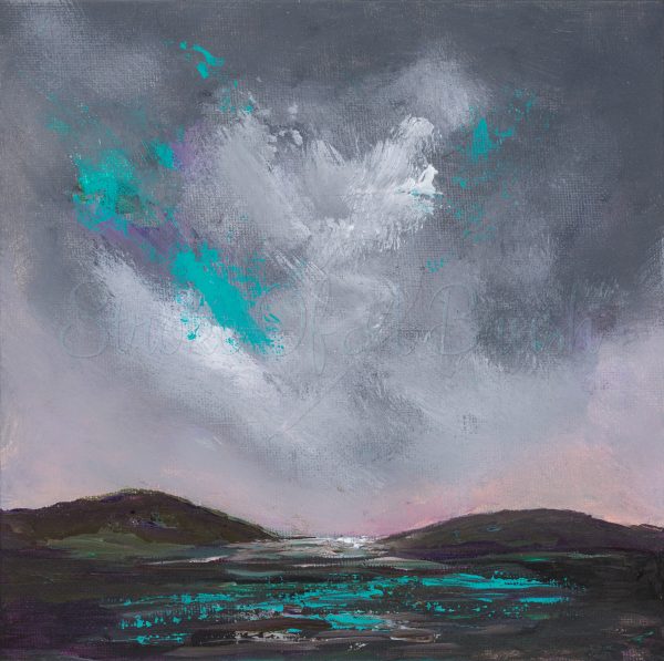 Motion Original Painting 8x8 Inch - Image 2