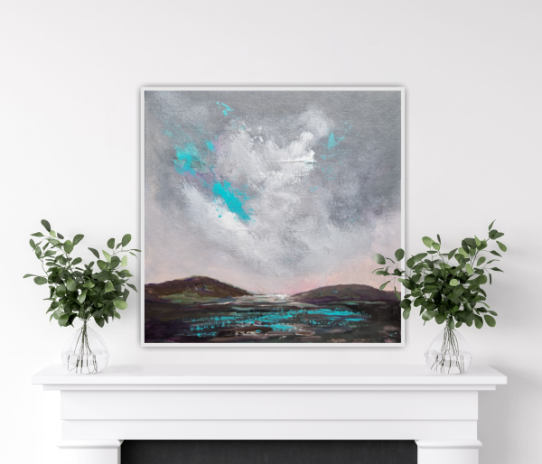 Motion Original Painting 8x8 Inch - Image 15