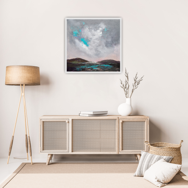 Motion Original Painting 8x8 Inch - Image 14