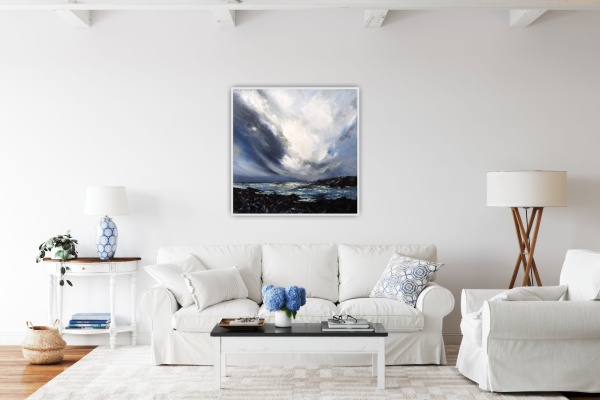 Majestic Path Original Painting 12x12 Inch - Image 6