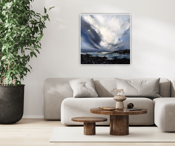 Majestic Path Original Painting 12x12 Inch - Image 2