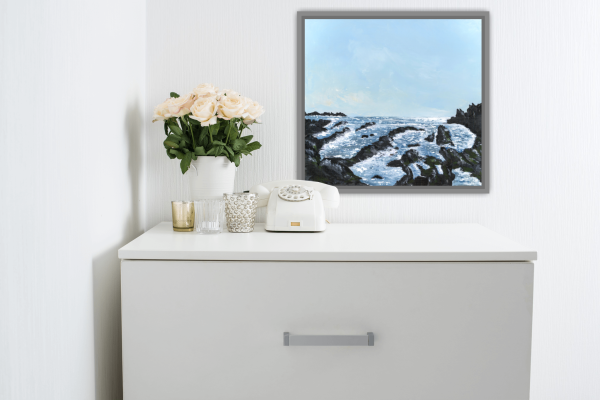 Feeling Rocky Original Painting 10x11 Inch - Image 9