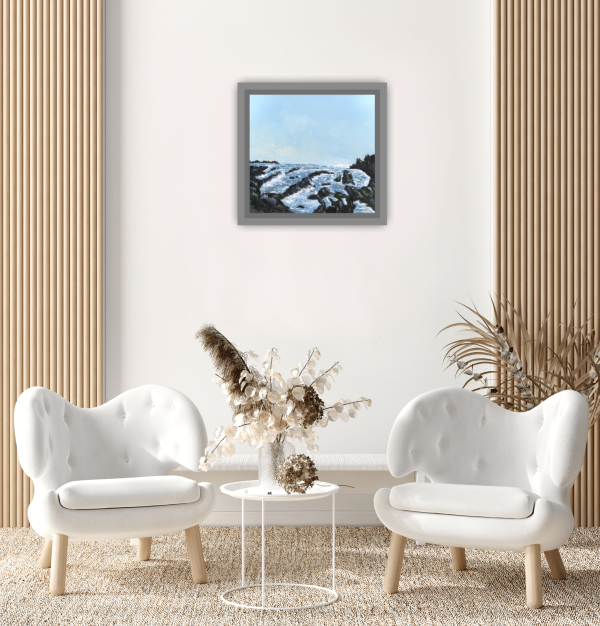Feeling Rocky Original Painting 10x11 Inch - Image 10