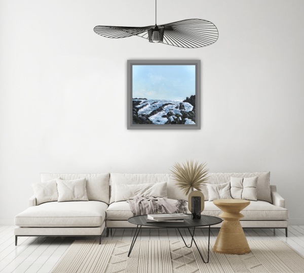 Feeling Rocky Original Painting 10x11 Inch - Image 12